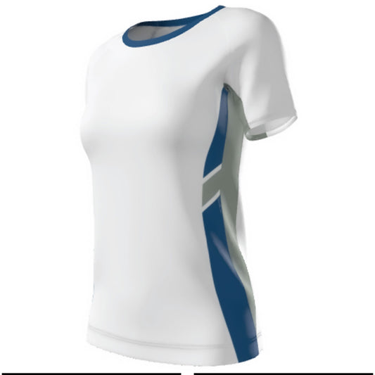 Juice Crew Neck Raglan Short Sleeve Fitted Volleyball Jersey - Sublimated