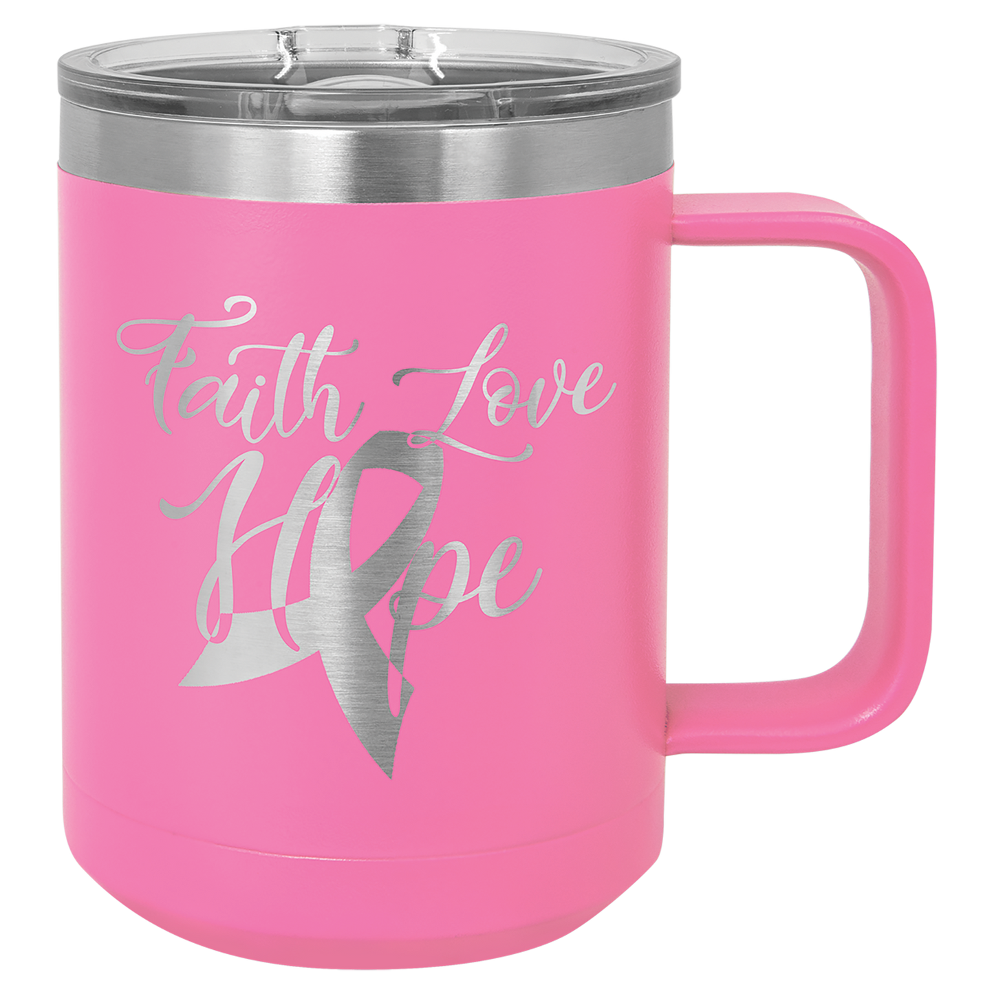 Custom Logo'd - Polar Camel 15 oz. Vacuum Insulated Mug with Slider Lid