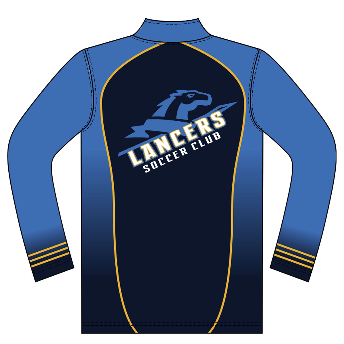 Champro Sublimated 1/4 Zip Long Sleeve Pullover