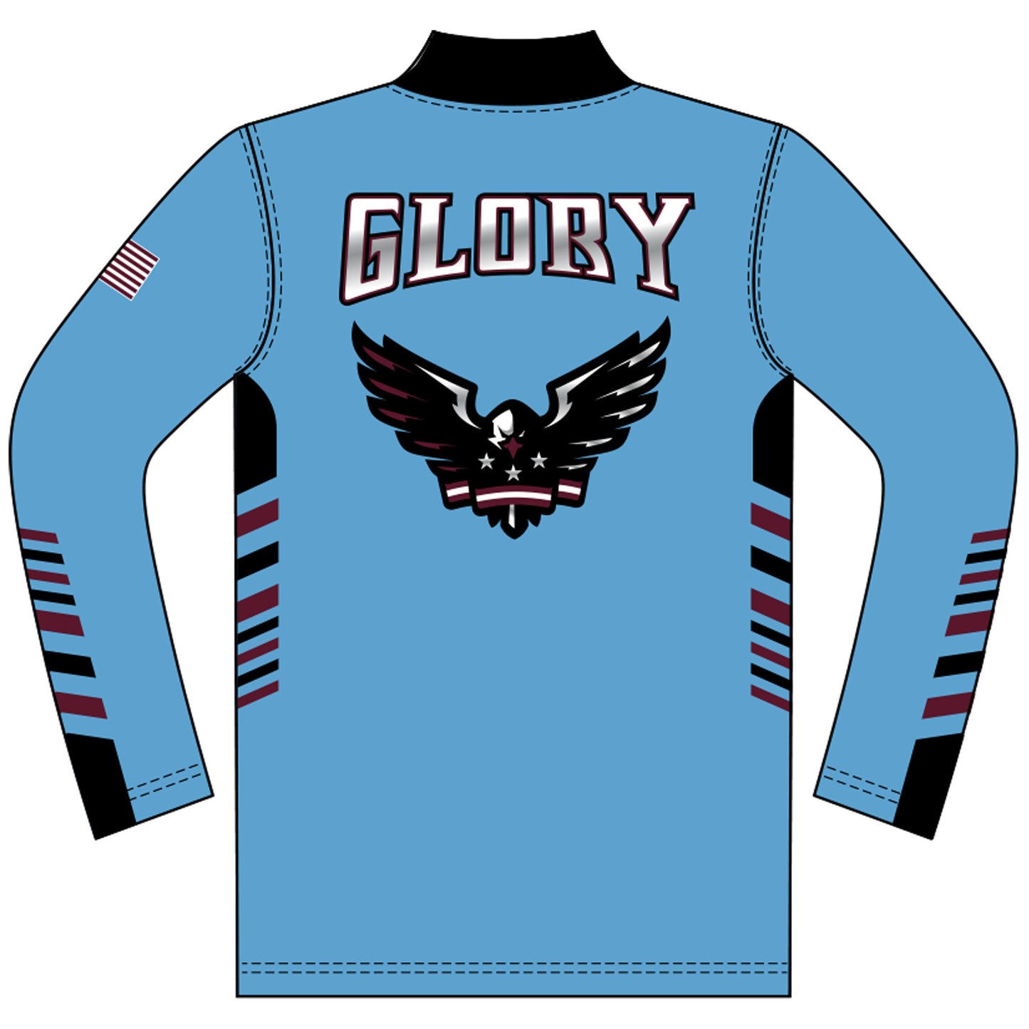 Champro Sublimated 1/4 Zip Long Sleeve Pullover