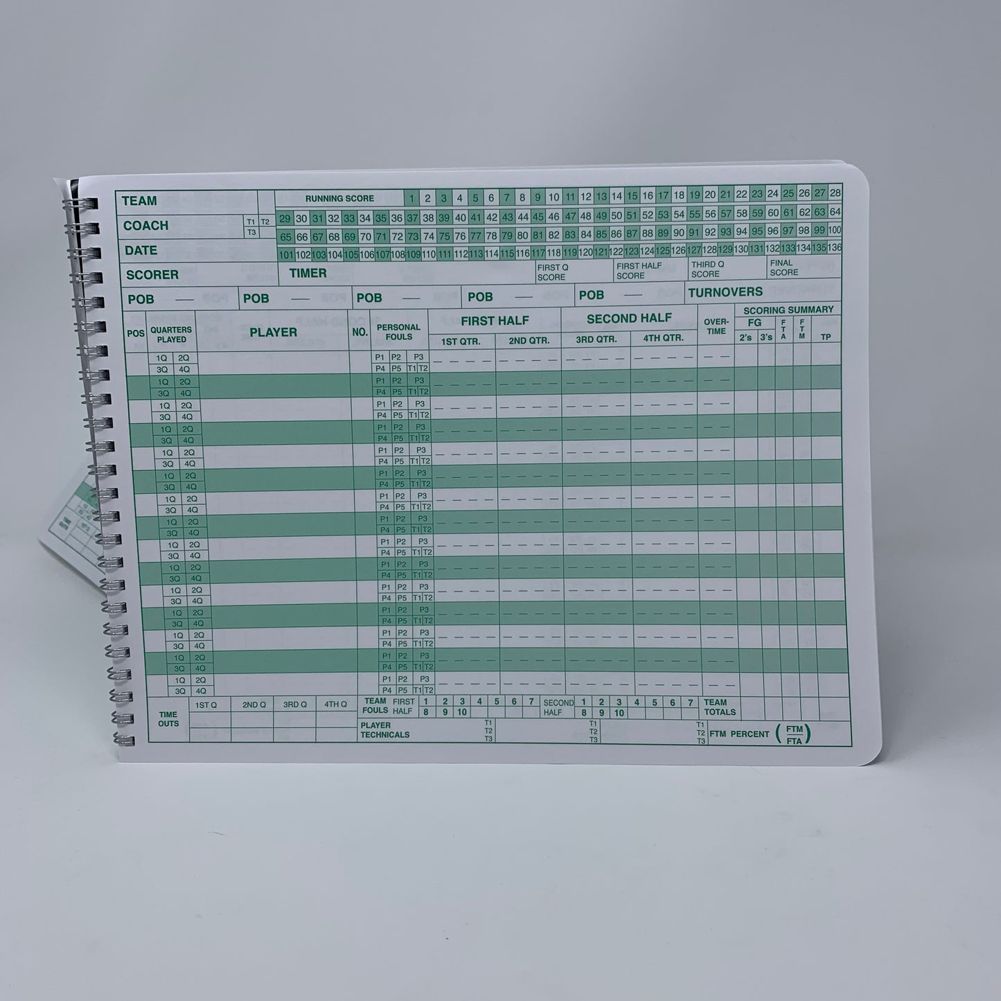 Mark V Scorebook Image