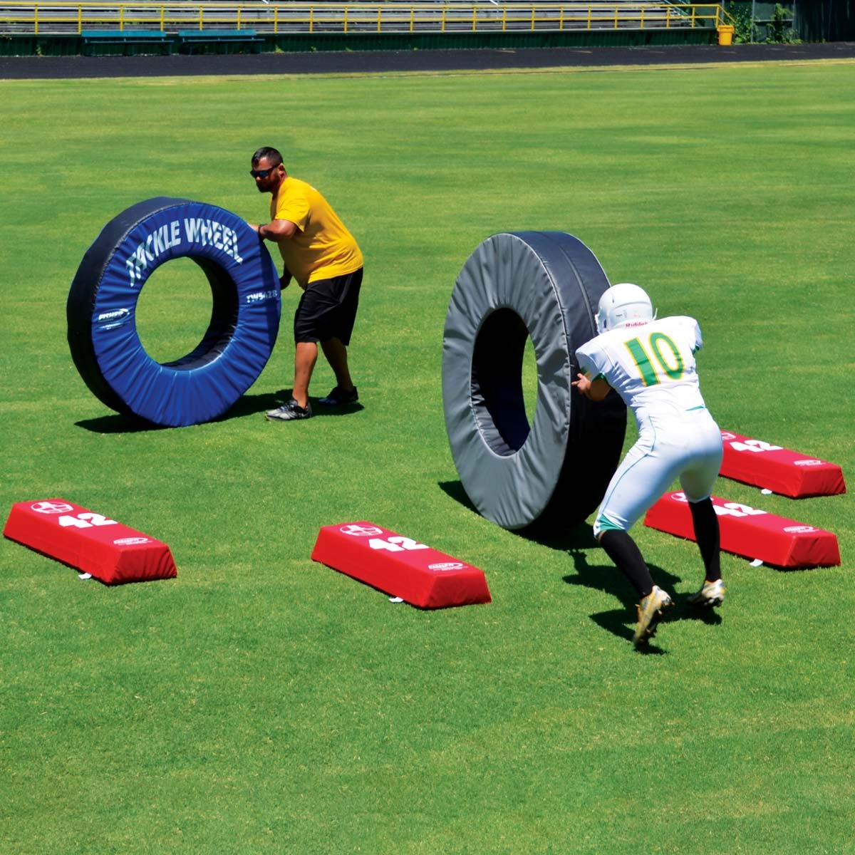 Fisher 28" dia. Football Tackle Wheel
