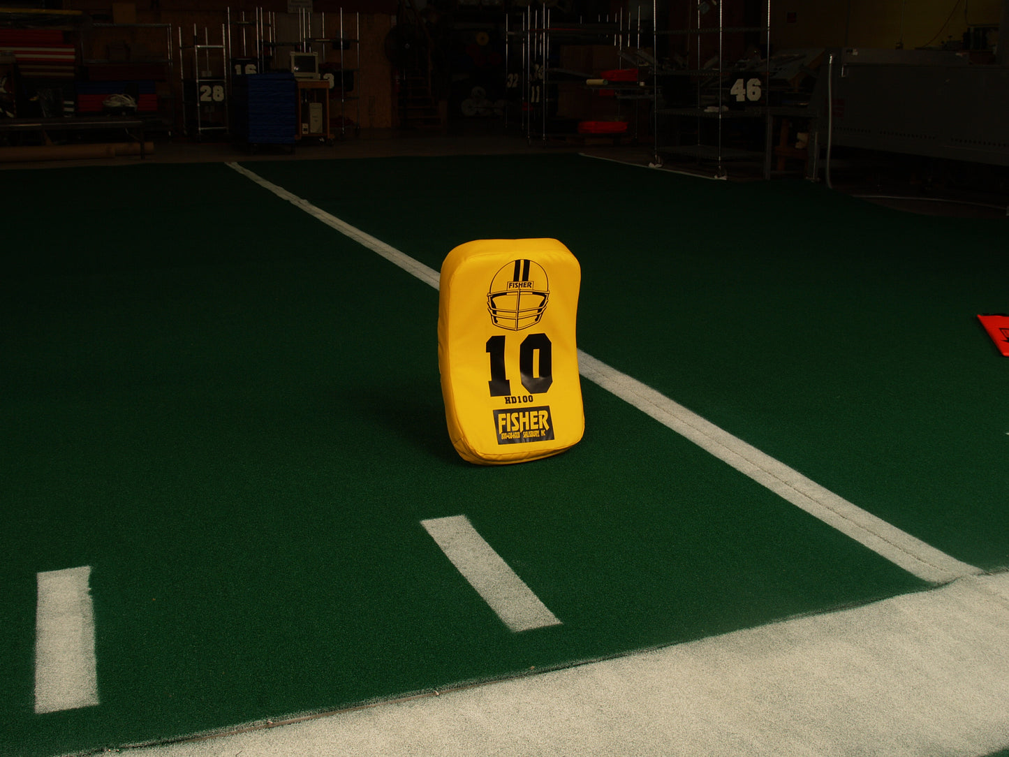 Fisher Curved Football Blocking Body Shield