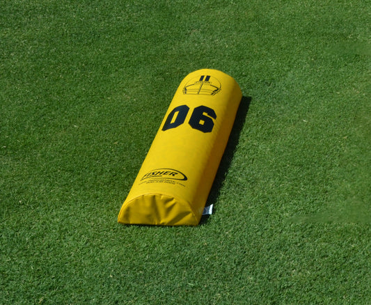 Fisher Half Round Football Dummy -  6"H x 12''W x 42''L