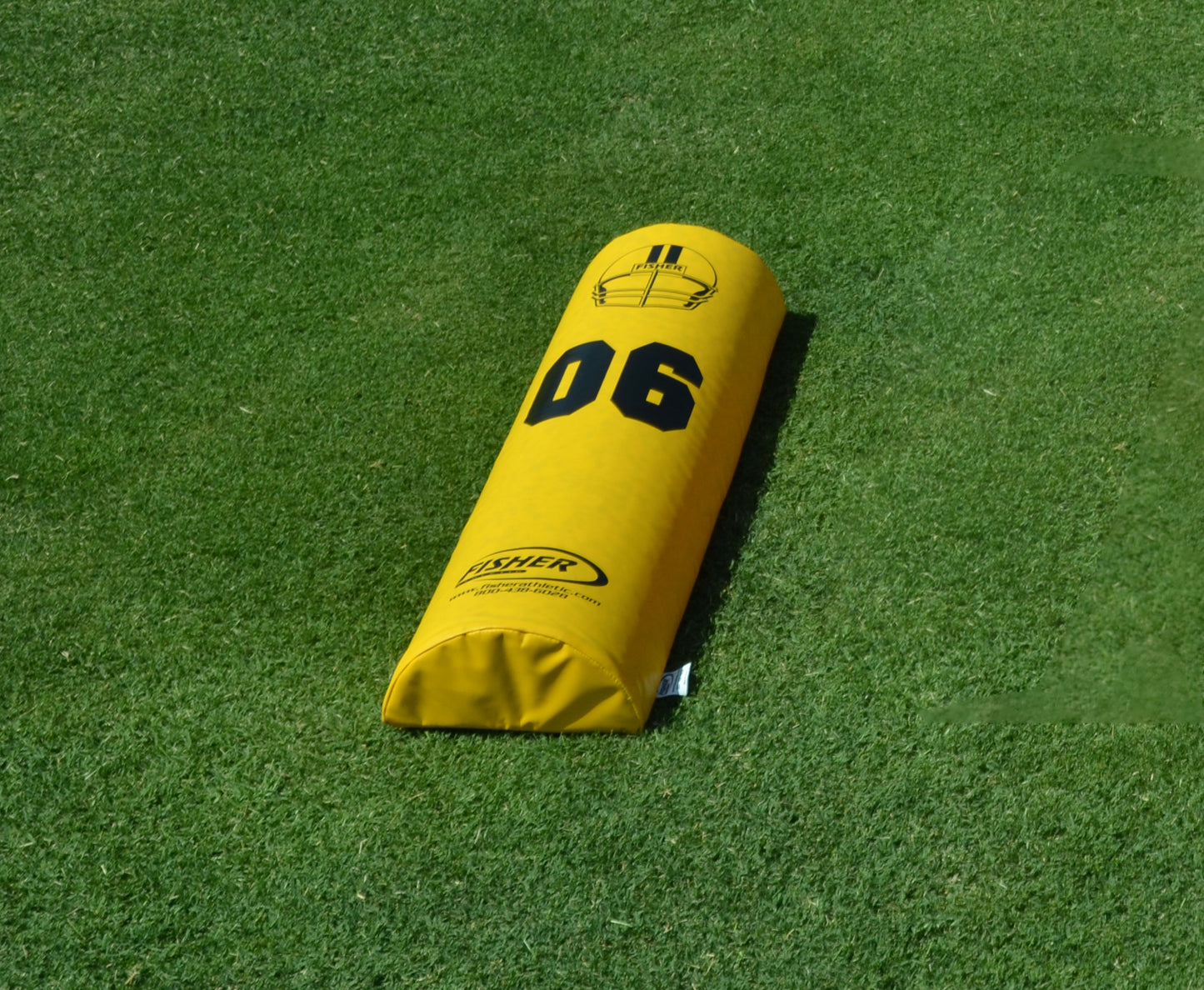 Fisher Half Round Football Dummy - 8"H X 16"W X 48"L