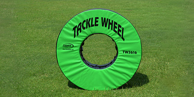 Fisher 36" dia. Football Tackle Wheel