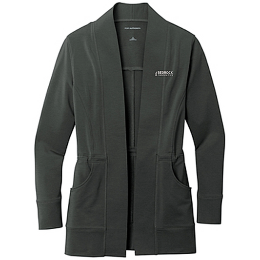 Bedrock Communities - Ladies Microterry Cardigan
