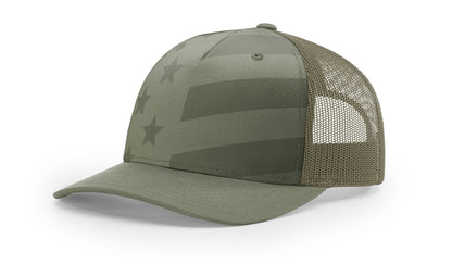 Richardson 112PFP Printed Five-Panel Mesh Back Cap