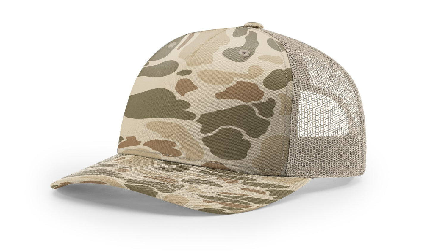Richardson 112PFP Printed Five-Panel Mesh Back Cap