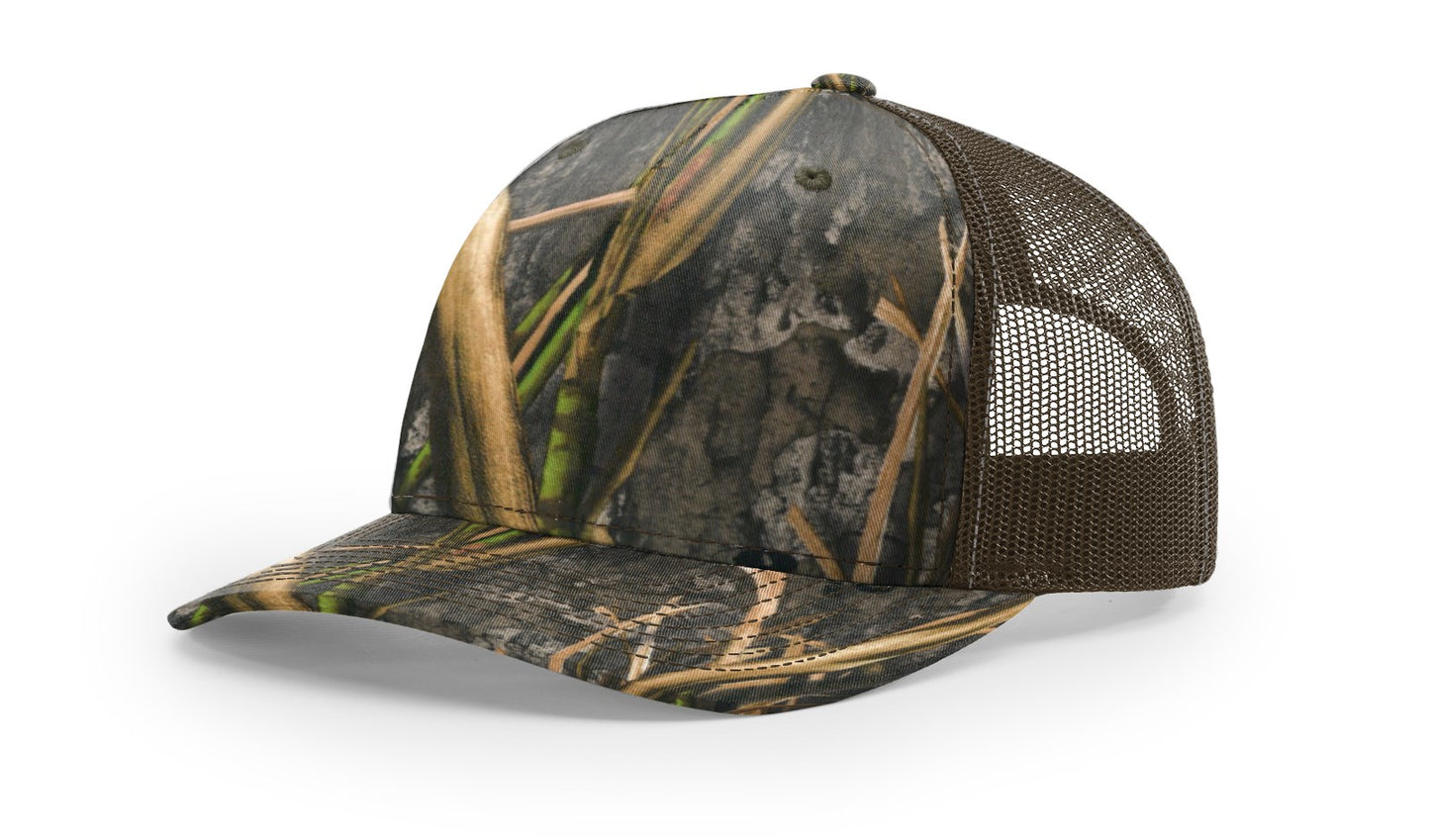 Richardson 112PFP Printed Five-Panel Mesh Back Cap