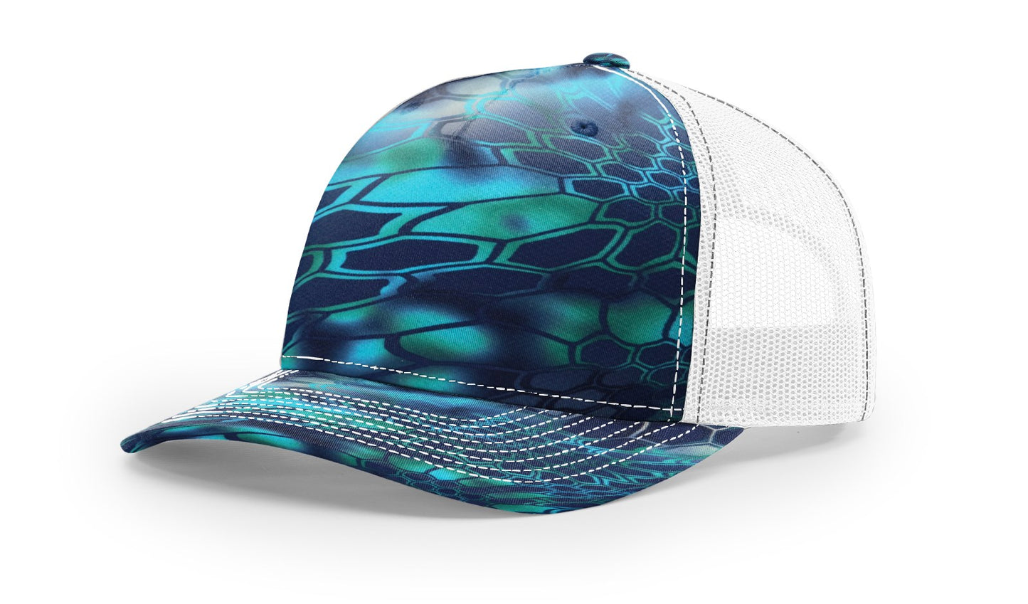 Richardson 112PFP Printed Five-Panel Mesh Back Cap