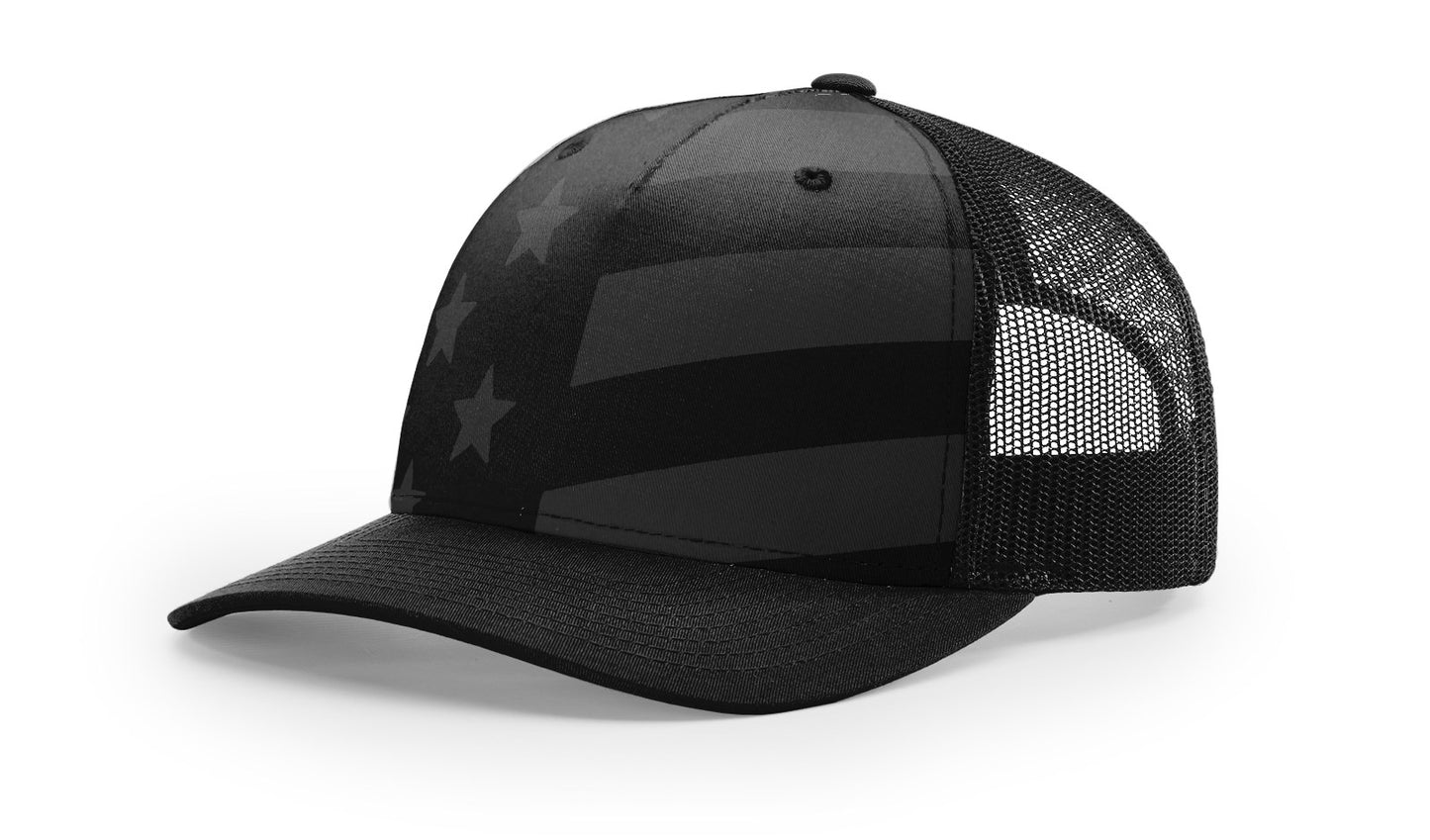 Richardson 112PFP Printed Five-Panel Mesh Back Cap