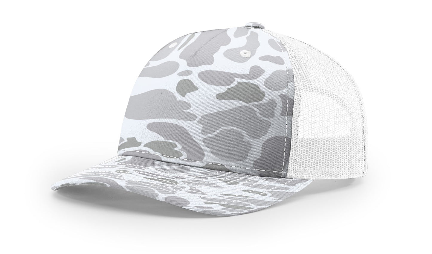 Richardson 112PFP Printed Five-Panel Mesh Back Cap