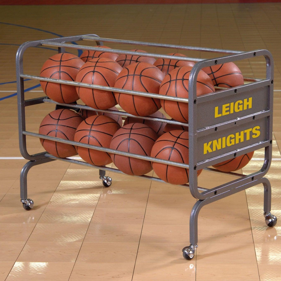 16-Ball Heavy-Duty Lockable Ball Cart