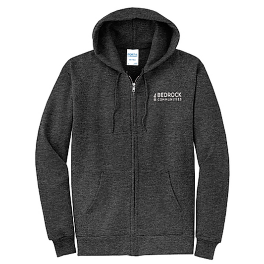 Bedrock Communities - Fleece Full-Zip Hooded Sweatshirt