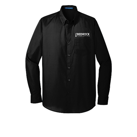 Bedrock Communities - Long Sleeve Carefree Poplin Shirt