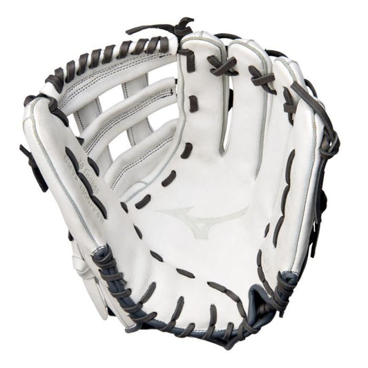 Mizuno MVP Prime Fastpitch Softball Glove, 13", RH, White-Grey
