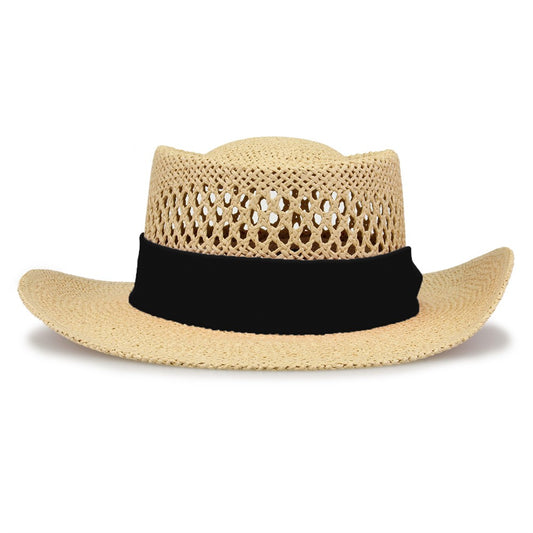 Straw Gambler Hat - gb5006