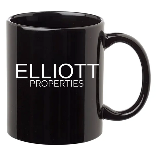 Elliott Properties - 11 oz. Traditional Ceramic Mugs