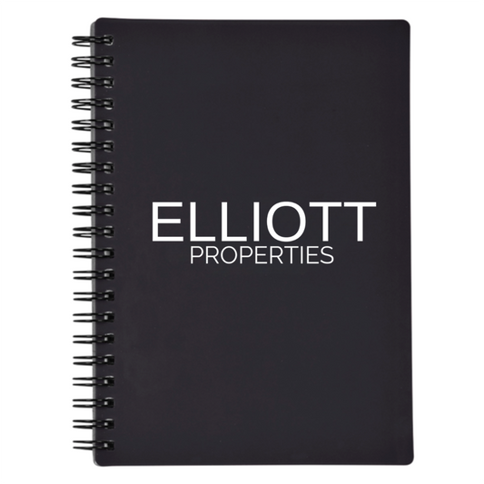 Elliott Properties - Rubbery Spiral Notebook