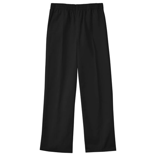 Unisex Pull-On Pants - BLACK