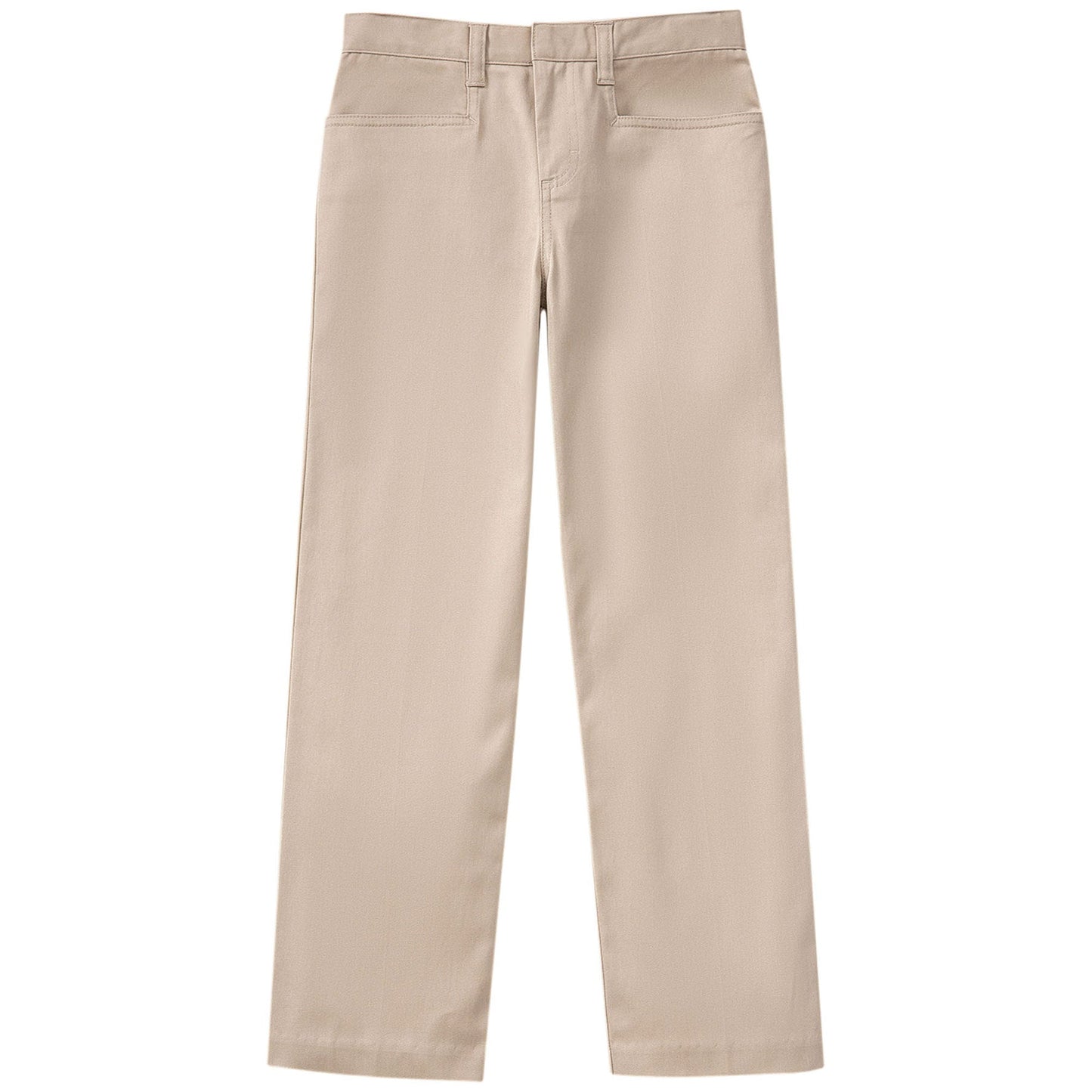 Girls Stretch Low Rise Pant - KHAKI