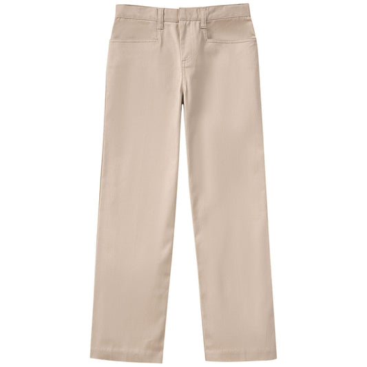 Girls Stretch Low Rise Pant - KHAKI
