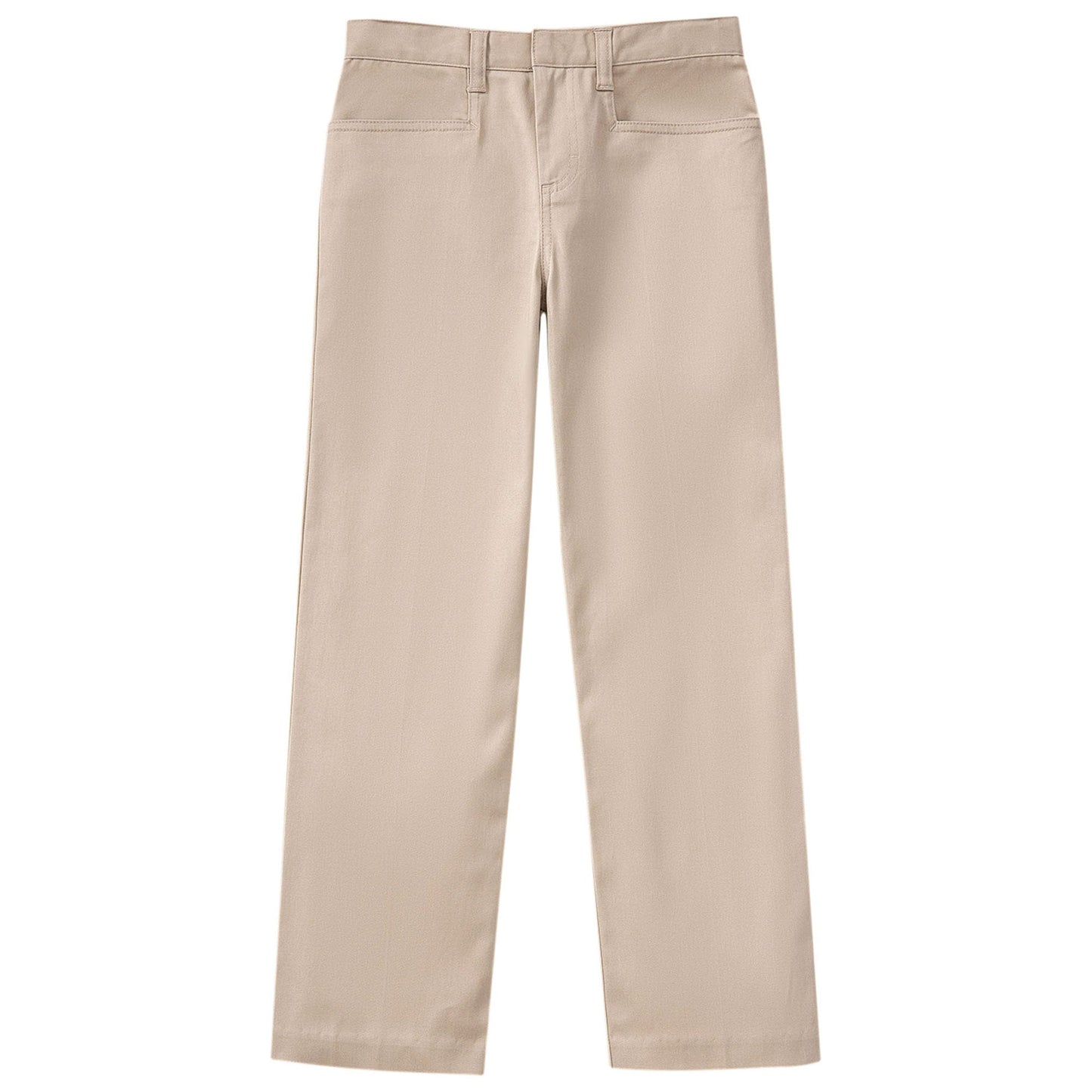Juniors Stretch Low Rise Pant - KHAKI
