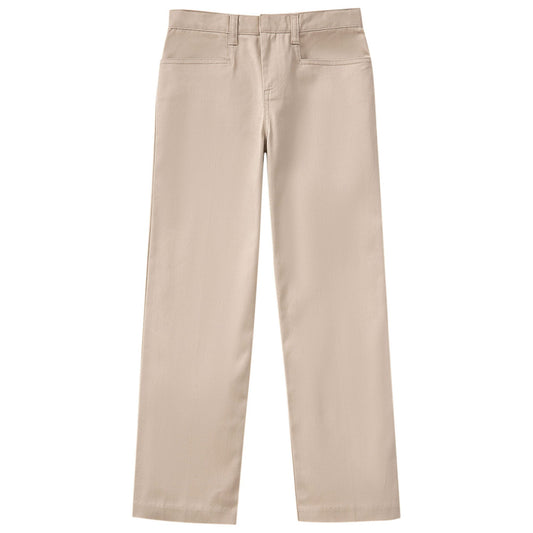 Juniors Stretch Low Rise Pant - KHAKI