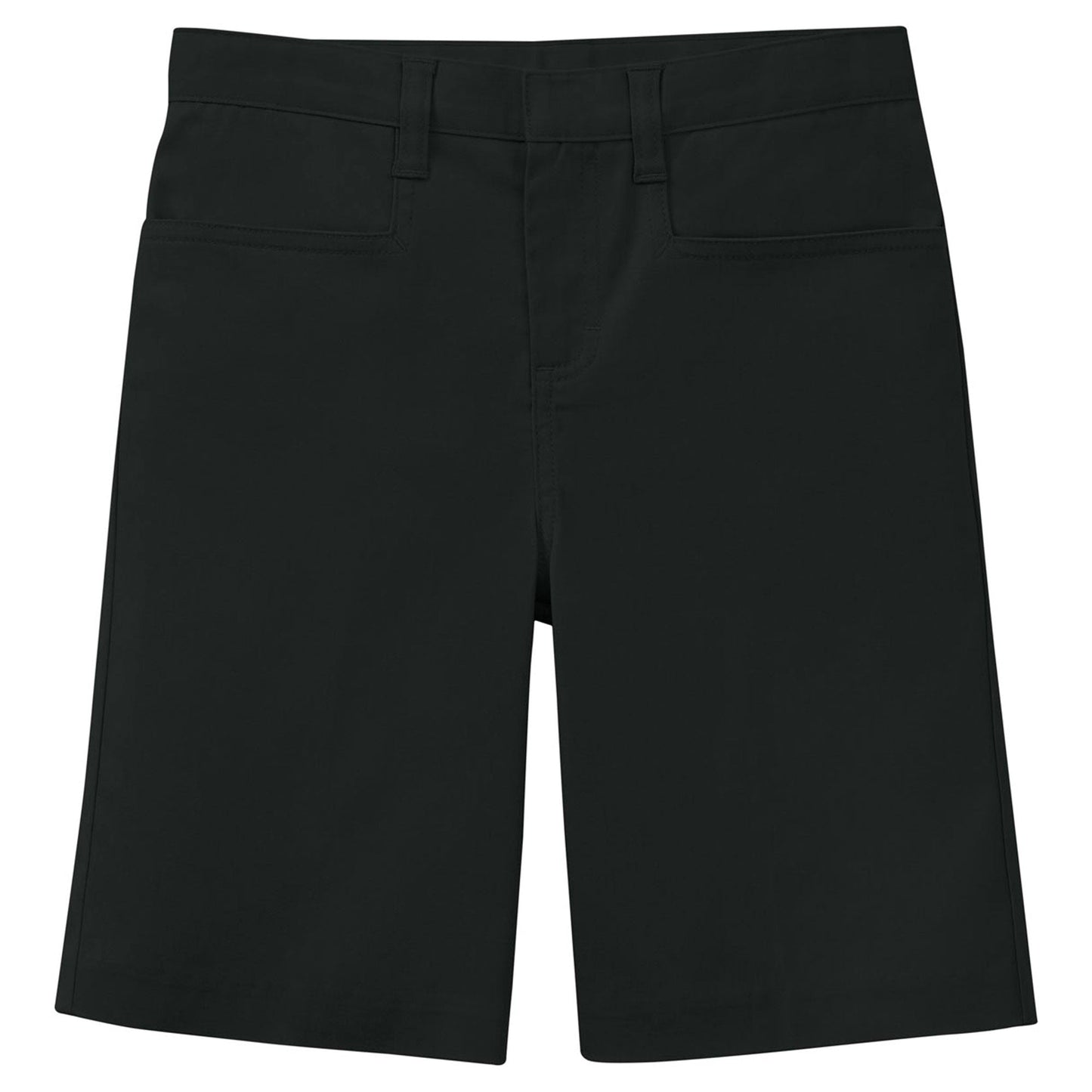 Girls Stretch Low Rise Short - BLACK