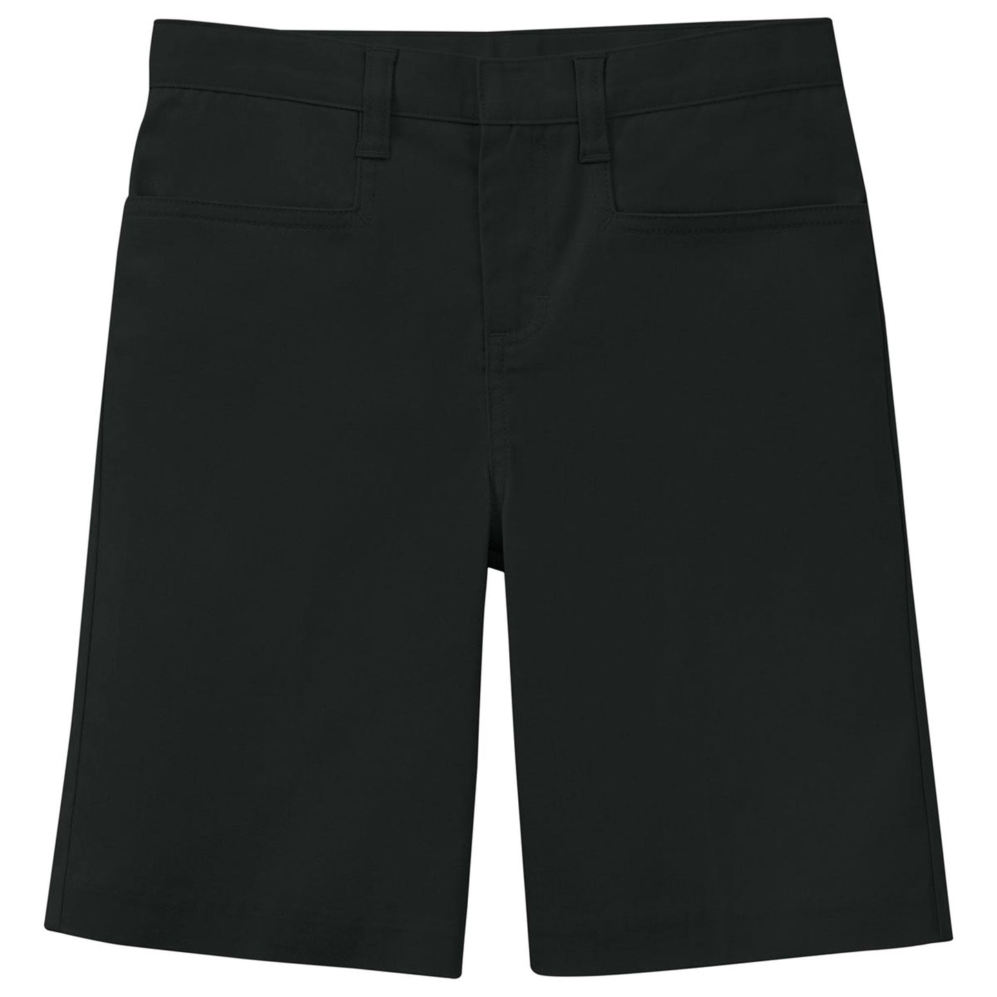Juniors Stretch Low Rise Short - BLACK