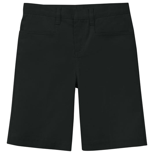 Juniors Stretch Low Rise Short - BLACK