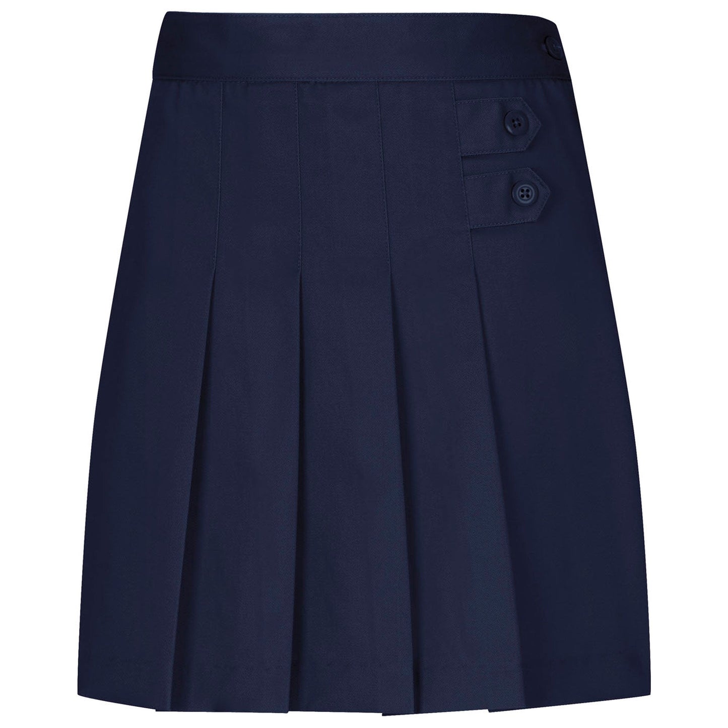 Girls Stretch Pleated Tab Scooter - NAVY - SPECIAL ORDER!