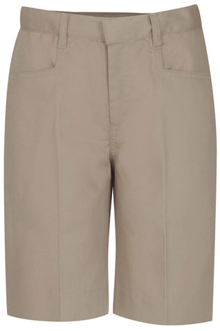 Girls Stretch Low Rise Short - KHAKI