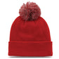 Roll Up Beanie w/ Pom