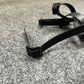 Football Helmet 4 Point High Hook-Up Chin Straps - Black