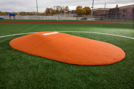 Portolite 10" Two-Piece Game Mound - Green, Red, Clay, Tan