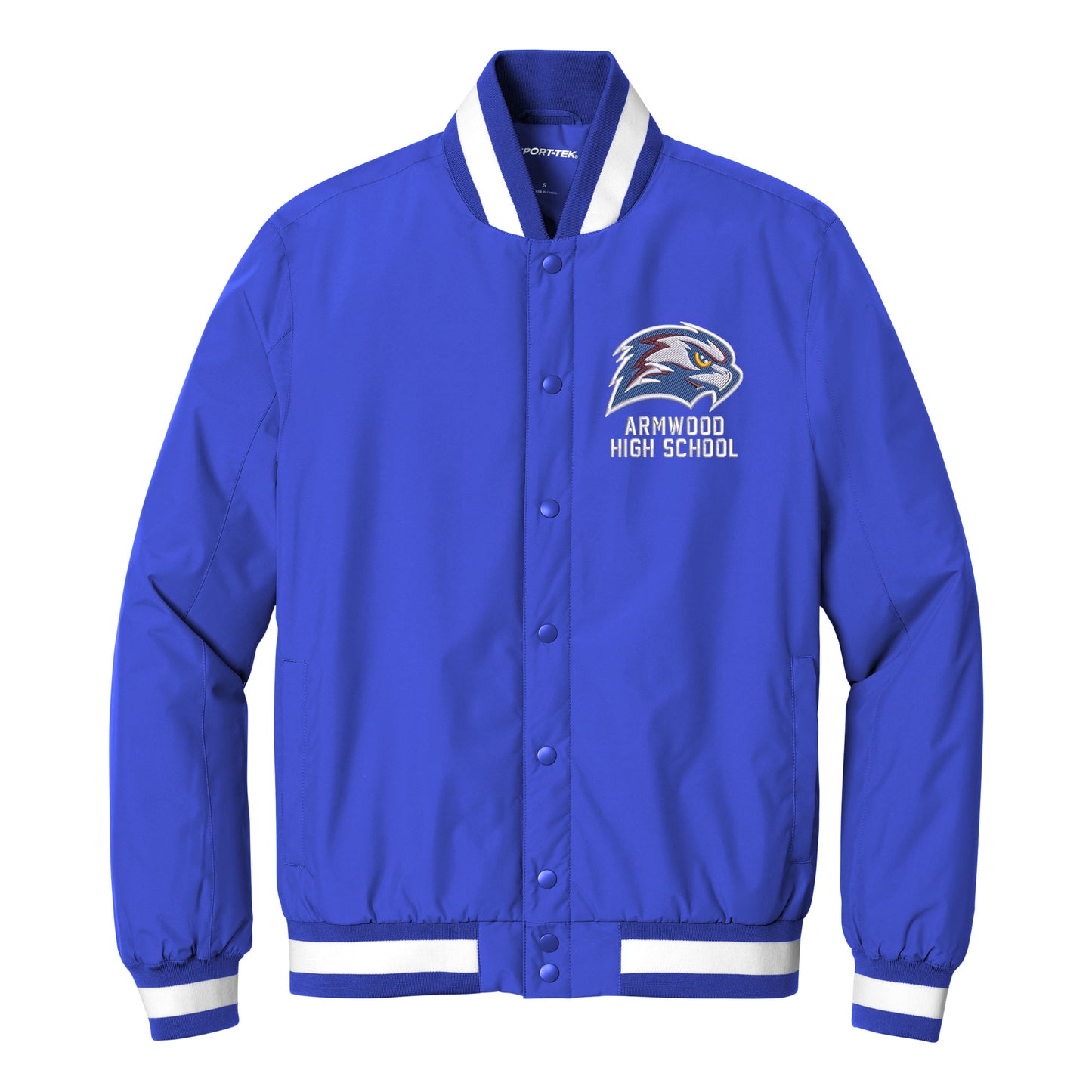 Armwood High School Sport-Tek Insulated Letterman Jacket