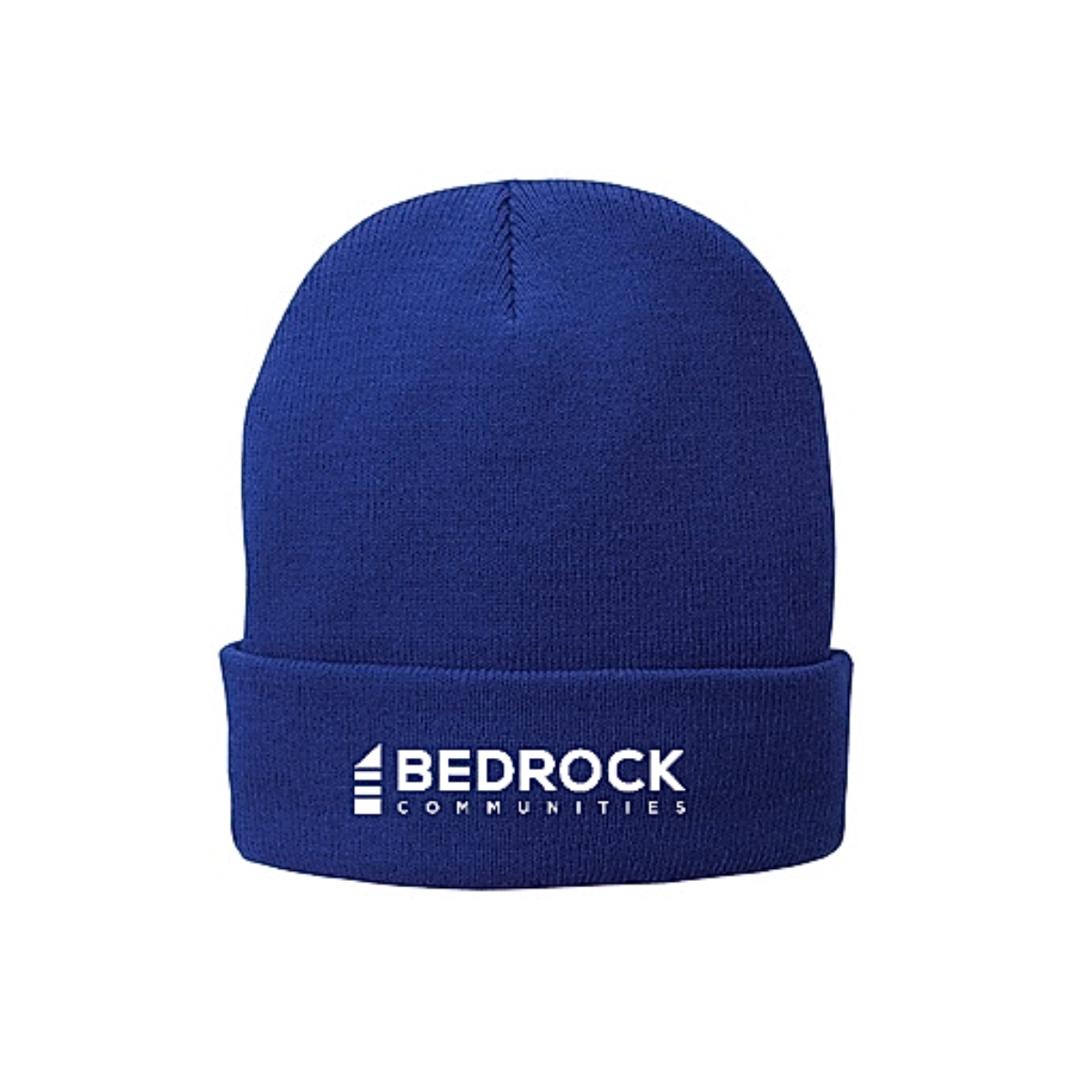 Bedrock Communities - Fleece-Lined Knit Cap w/ EMB Logo