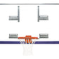 42" x 72" Extended Life Short Glass Conversion Backboard