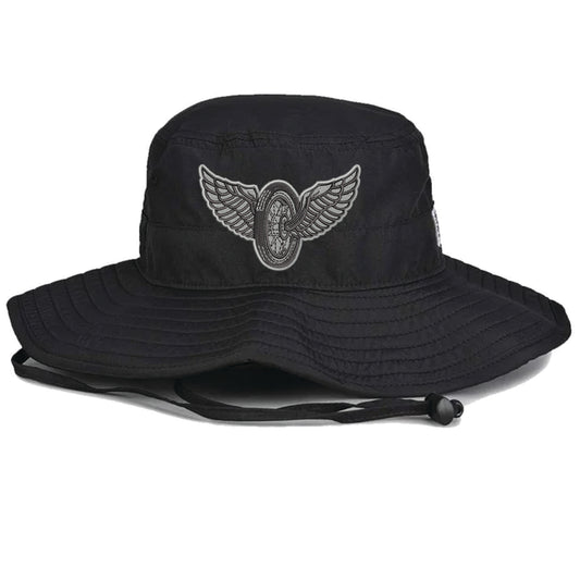 Sheriff MC Boonie Hats - Motor Wheel Logo