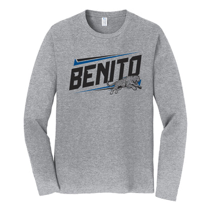 Benito Logo Long Sleeve Cotton Spirit Shirt