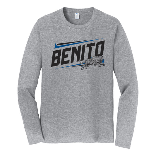 Benito Logo Long Sleeve Cotton Spirit Shirt