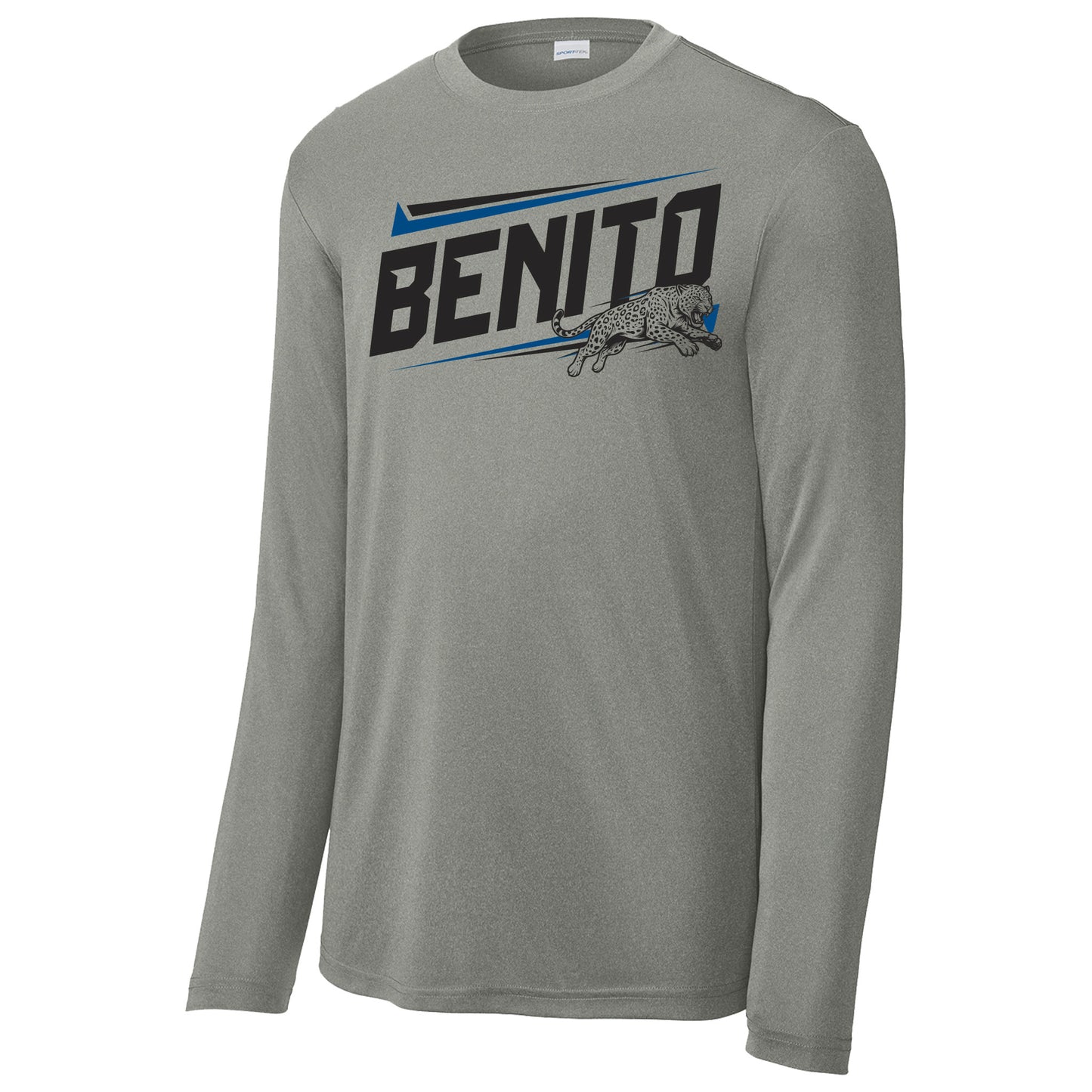 Benito Logo Long Sleeve Drifit Spirit Shirt