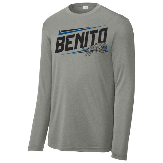 Benito Logo Long Sleeve Drifit Spirit Shirt