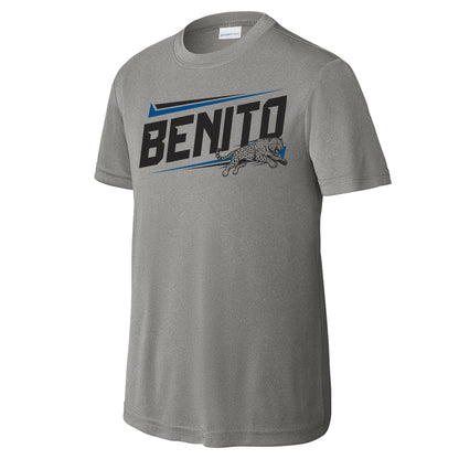 Benito Logo Short Sleeve Drifit Spirit Shirt
