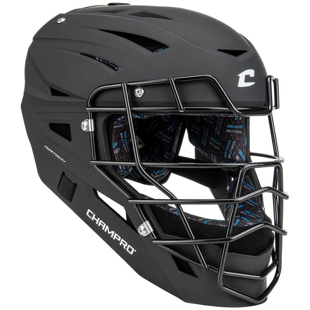 Champro HX Boss Matte Catcher's Helmet – Red's Team Sports