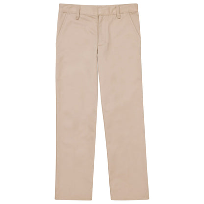 Boys Flat Front Pant - KHAKI