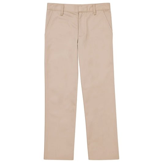 Boys Flat Front Pant - KHAKI
