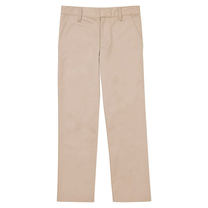 Men's Flat Front Pant - KHAKI